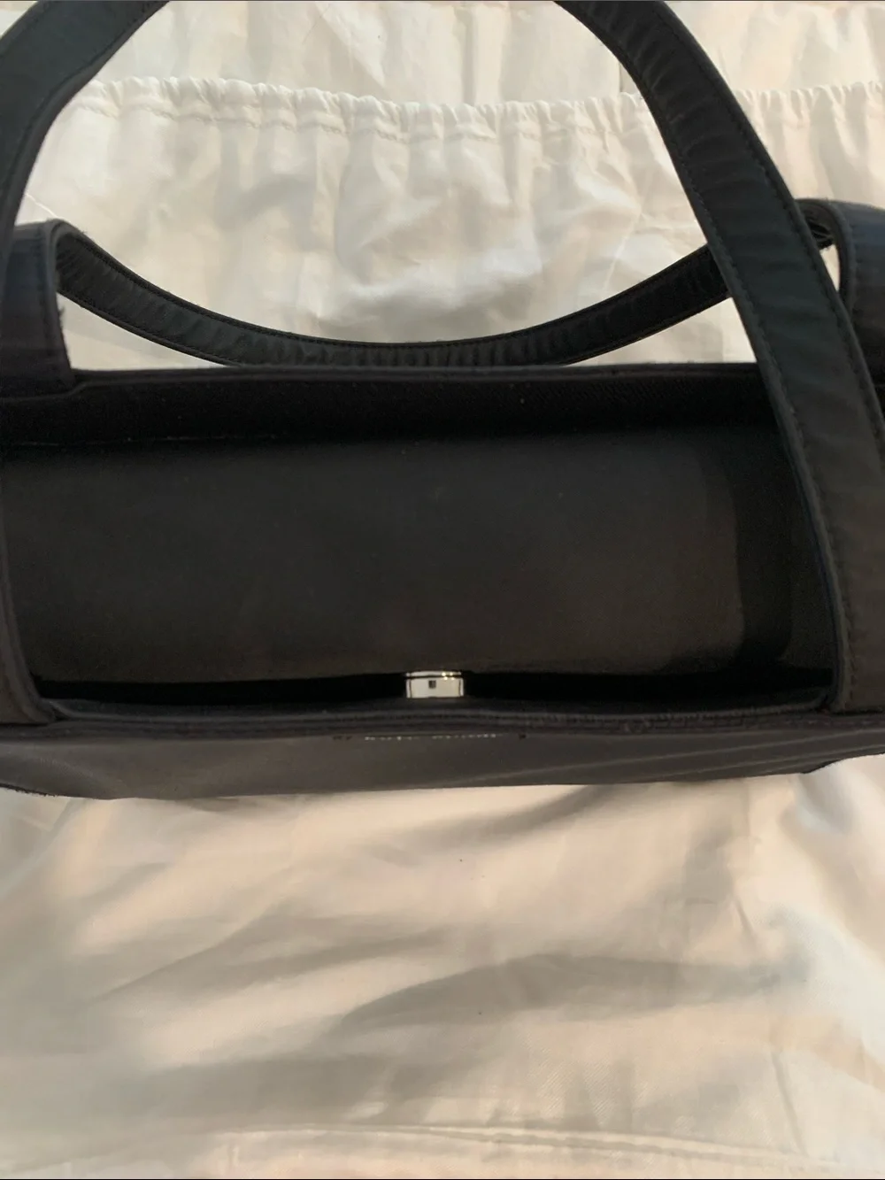 Kate Spade Vintage Black Shoulder Tote Bag.
